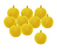 10 Pièces Pièges à Insectes, Attrape Mouche Collant, Ecologic Fly Trap Mouche, Anti Moucherons Interieur, Piege a Guepes Exterieur, Piege a Mouche pour Blanc Feuille de Mouches & Les Pucerons Sticky