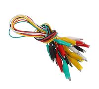 10 Pièces Pince de Test Électrique à Clips Isolés pour Circuits et | PVC et Cuivre, Montage sans Soudure, Usage sur Capteurs et Modules, Dépannage sur Établi, Design Coloré