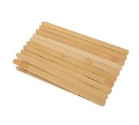 10 Pièces Pinces à Toast en Bambou Réutilisables 7 Pouces | Construction Robuste, Évite les Brûlures, N’abîme Pas les Revêtements, pour Buffet, Apéritifs et Desserts