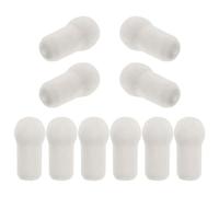 10 Pièces Pointe Feutre de 8mm pour Stylet Tactile, Blanc | Remplacement pour Écriture et Dessin, Contrôle Précis et Fluide, Haute Sensibilité, Compatible Écrans Infrarouges