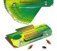 10 Pièces Produit Anti Produit Cafard Puissant , Anti Cafard Piège Cafard Collant Piège à Cafards Anti Blattes et Cafard Interieu
