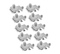 10 Pièces R Module Support de Montage Pinces à Cosses pour Port Photovoltaïque-r Plis d'alimentation Système de Pince de Support de Pince de Remplissage