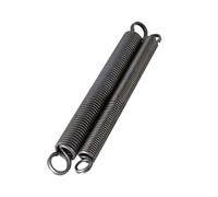 10 pièces ressorts de traction en acier à ressort à double boucle fermée, diamètre du fil 1mm, diamètre extérieur 6mm, longueur 85mm, 1x6x85mm