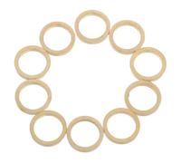10 Pièces Rondelle de Charnière Ronde en Laiton Cuivre | Joint Plat Étanche, Ajustement Précis, pour Réparation de Paumelle, Maintenance Commerciale, Usage Extérieur