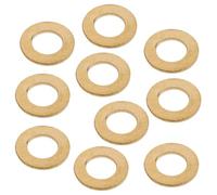 10 Pièces Rondelles en Cuivre pour Éventail Pliant, Accessoire de | Espacement Précis, Pose Facile, Usage Polyvalent, pour Éventails Pliants Faits Main, Finition Or
