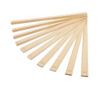 10 Pièces Set de Guides de Rouleau à Pâte pour Poterie - Guides en Bois pour Argile Polymère - Outils de Céramique pour Enseignement