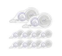 10 Pièces Souris Correcteur 30 m x 5 mm Blanco Correcteur Avec Capuchon de Protecteur - Roller de Correction Multicolore EFFACEUR