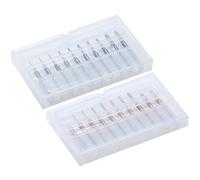 10 Pièces Titane Enduit Carbure Fin Fraise Gravure Bord Cutter Cnc Routeur Bits Fraise 0.8-3.175mm Pour Pcb Machine