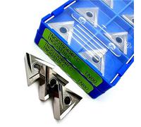 10 Pièces TNGG160402 TNGG160404 TNMG160404R-C/RS TN60 Cermet Outil De Tournage CNC Traitement L'acier Usinage Plaquettes de Carbure CNC(TNGG160404R-C TN60)