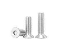 10 pièces vis à tête fraisée métriques M5, 10 pièces, M5x20
