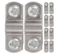 10 Pièces Vis de Fixation de Patte de Vélo, Pince Garde-boue | Antivibrations, Pose Simple, Protège le Cadre, Compatible avec Divers Modèles, Lot de Pièces pour Réparation