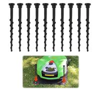 10 Pièces Vis de Terre Ancrage au Sol Robot pour Husqvarna Automower 13,7cm | Vis de Station de Charge pour Robot Tondeuse 105 305 308 308X 220AC 230ACX 260ACX 265ACX 320 330X,pour Équipements Extérieurs