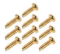 10 Pièces Vis pour Boîtier de Tondeuse Électrique 8504 1919 en Métal | Fixation Dédiée au Capot, Filetage Antidérapant, Usage Salon et Atelier, Finition Or