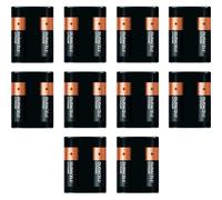 10 Piles 2CR5 / 245 Duracell Lithium 6V Vrac