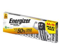 10 Piles AA / LR6 Energizer Alcaline Power Maxi Pack