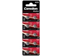 10 Piles AG9 / LR45 / LR936 / 394 / 194 Camelion Alcaline 1,5V