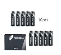 10 piles alcalines AA Duracell Procell LR06 1.5V performance professionnelle