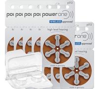10 piles auditives Varta power ; une pile auditive de haut niveau blister de ...