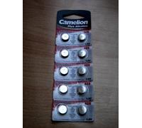 10 piles camelion AG9 alkaline LR 936 / 394 Premium batterie