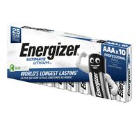 10 Piles Lithium AAA / LR03 Energizer Ultimate Lithium
