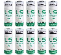 10 Piles LS17500 Saft Lithium 3,6V