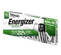 10 Piles Rechargeables AAA / HR03 700mAh Energizer Power Plus