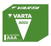 10 Piles Rechargeables AAA / HR03 800mAh Varta Accu power
