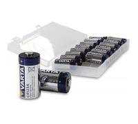 10 piles Varta CR123 Boite de protection