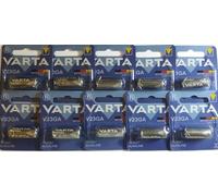10 piles Varta V23GA Alcaline 12V