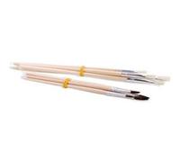 10 pinceaux ronds et plats Naturel G
