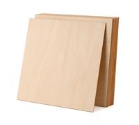 10 Planchettes en Contreplaqué 200x200x1.5mm, Bois de Tilleul pour Modélisme, DIY Bateau, Avion, Maison