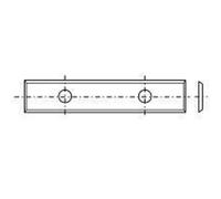 10 plaquettes standard avec 4 arêtes de coupe 59,5x12x1,5x26mm TL15