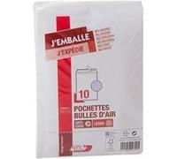 10 Pochettes Bulles D'Air 90X165 Mm (A) Autocollante - Gpv G