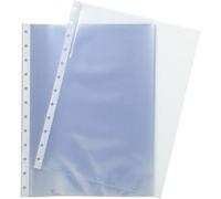 Exacompta Recharge de 10 pochettes amovibles A4 pour Exactive – Cristal translucide