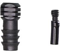 10 raccords droits d'irrigation goutte à goutte de 16 mm, connecteurs barbelés de 1/2 pouce for tubes PE, raccords de réparation de tuyaux for système d'arrosage de jardin(D-10PCS)