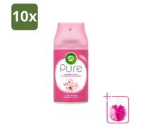 10 recharges Air Wick Freshmatic Max - Cerisier en fleurs - 250 ml - Pack économique - 10 pièces