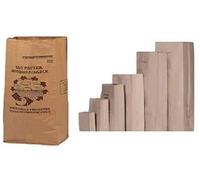 10 Sacs 80 Litres 1 FEUILLE déchets vert et organique en papier kraft biodégradable compatible compost petit sac jardin ramassage herbe végétal compostable pour poids légers et matière non pointue