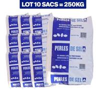 10 Sacs de 25Kg en pastilles de sel adoucisseur d'eau
