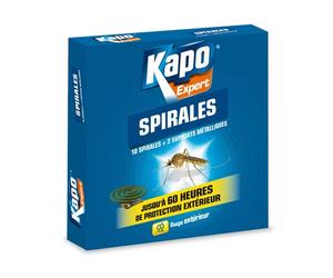 10 spirales anti-moustiques