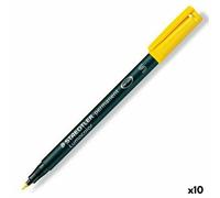 10 stylos à film Lumocolor 313-1 Lumocolor perm S jaune