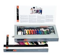 10 tubes de peinture à l'huile + accessoires - Diluable à l'eau - Cobra - 10x40ml