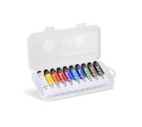 10 tubes de peinture acrylique 18 ml