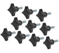 10 vis à poignée cruciforme M10 x 30 mm - poignée Ø 50mm