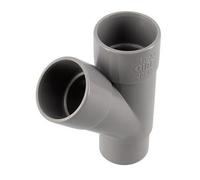 10 X Culotte PVC 45° M/F - diamètre 50 mm - TO50 Girpi