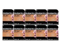 10 x Duracell 392/384 SR41 avec oxyde d'argent (10 ampoules de 1 batterie) 10 piles