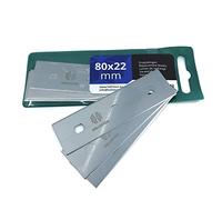 10 X Lame de rechange 80mm pour grattoir/racleur