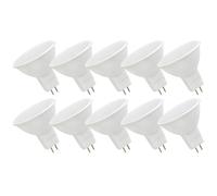 10 x LED Réflecteur Spectrum 4W = 43W GU5,3 420lm 6000K Blanc Froid 100°