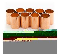 10 X Manchon égal cuivre 270CU femelle / femelle - à souder - diamètre 16 mm BRICOZOR