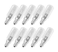 10 X OSRAM Halogène Halolux T ECO 40W E14 Clair 64861 T Tube Ampoule 40 Watt