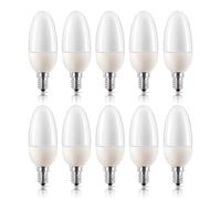 10 X Philips Softone Lampe à Économie D'Énergie Bougie 5W = 21W E14 190lm Chaude